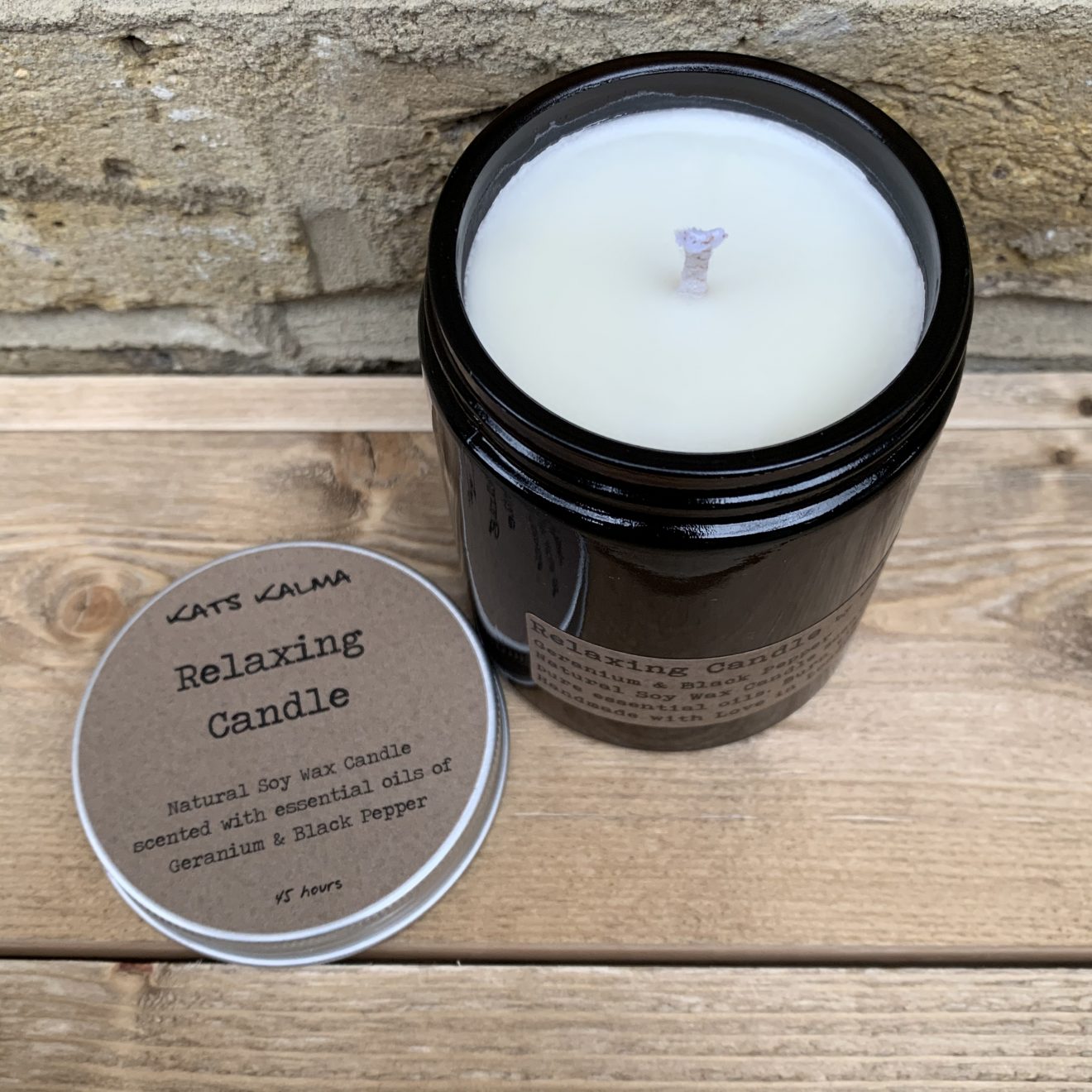 Relaxing Candle 45 hours - Kats Kalma